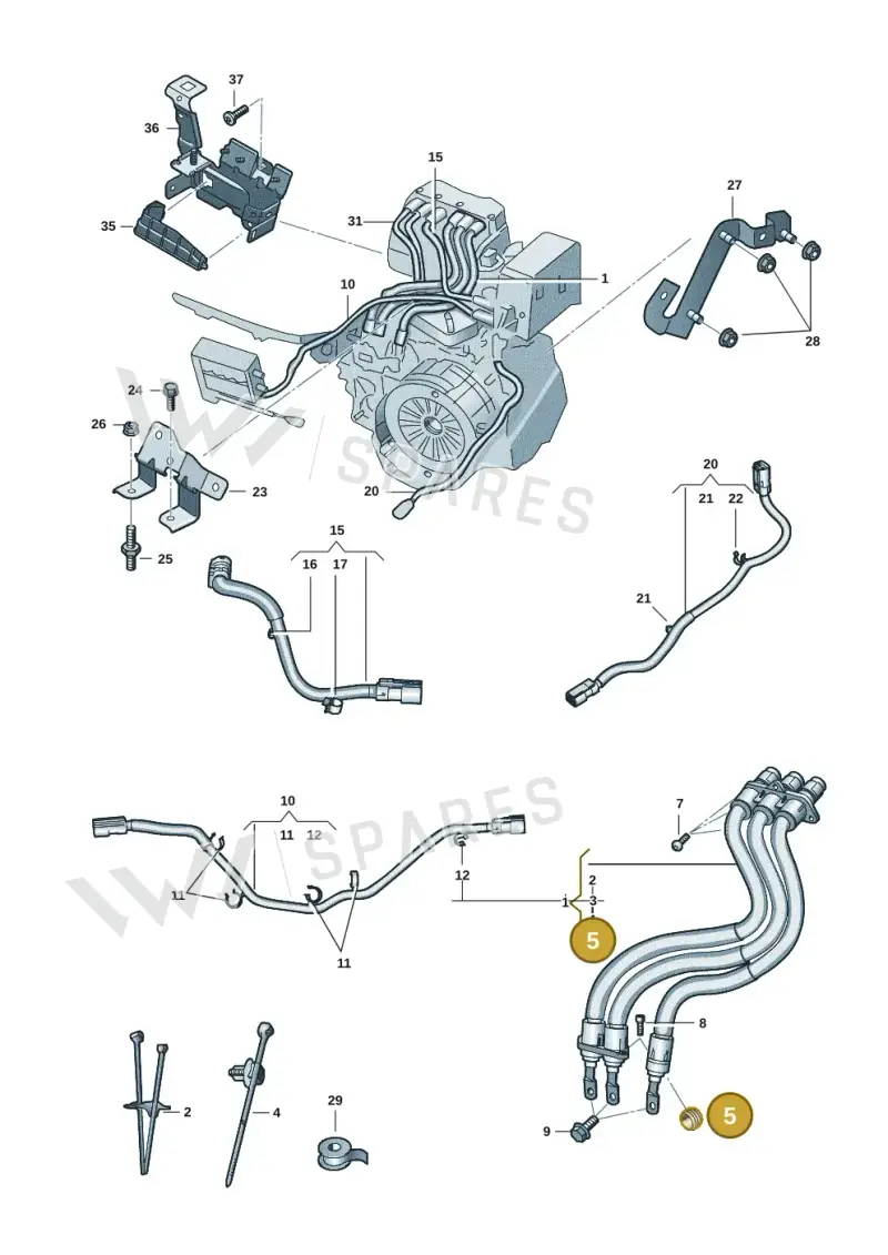 5C0971203A — Skoda Kodiaq (2024-) diagram 57x970110, position 5