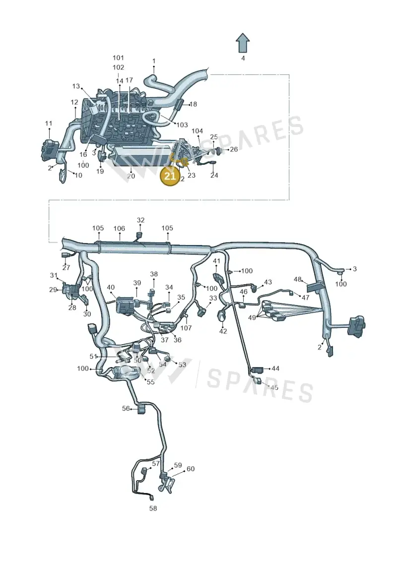 5C0971975 — Skoda Rapid (2012-2022) diagram 740971850, position 21