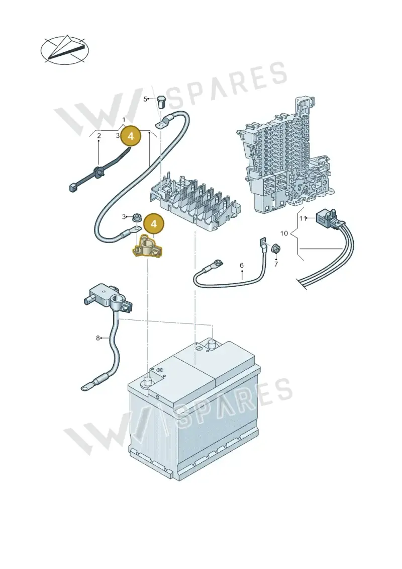 5C6915135A — Skoda Enyaq (2020-) diagram 11a971005, position 4