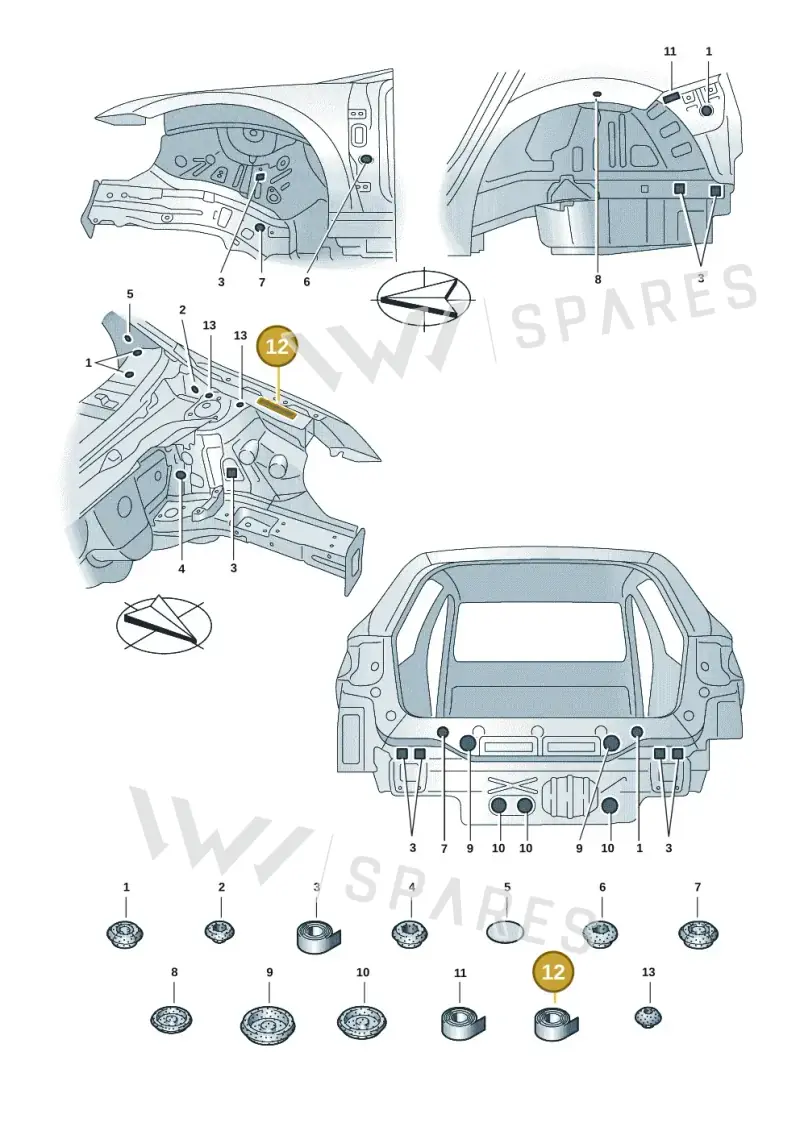 5E0805521A — Skoda Fabia (2021-) diagram 6vn803055, position 12