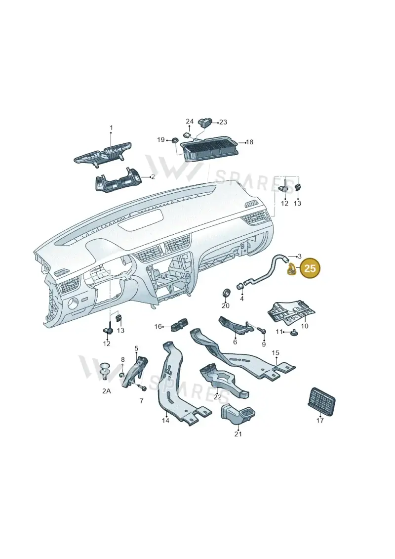 5E08163559B9 — Skoda Octavia (2017-2020) diagram 805819030, position 25