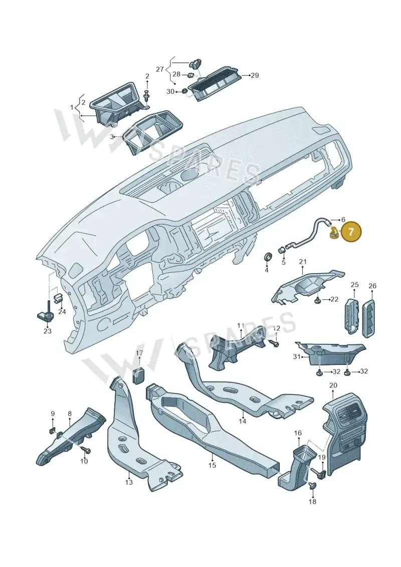 5E08163559B9 — Skoda Kodiaq (2024-) diagram 804819300, position 7