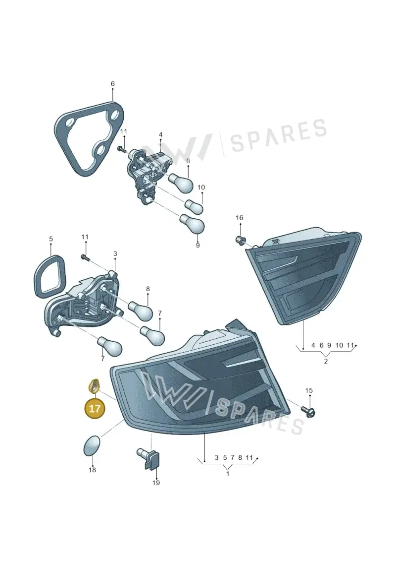 5E0945067A — SEAT Toledo (2015-2019) diagram 742945000, position 17