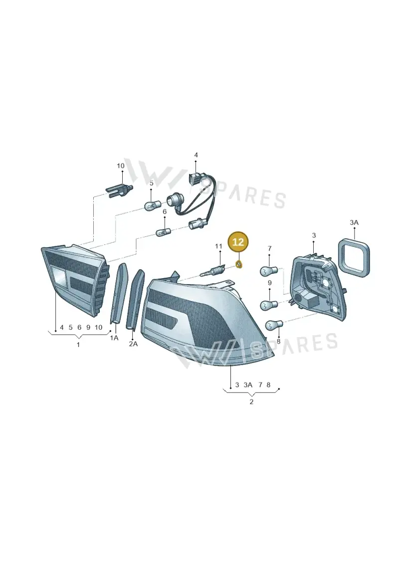 5E0945067A — Volkswagen Gran Santana (2015-2019) diagram 865945000, position 12