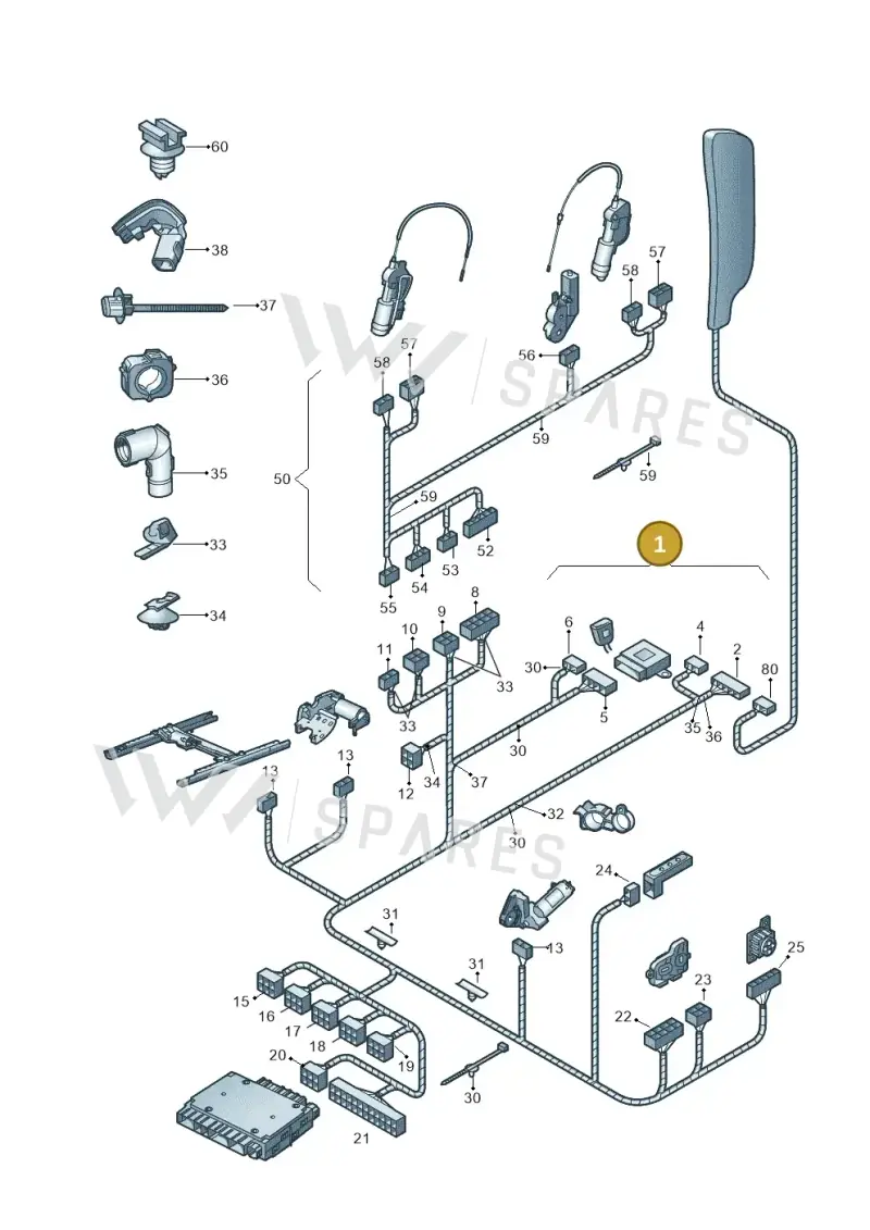 5E0971365 — Skoda Octavia (2017-2020) diagram 663972760, position 1