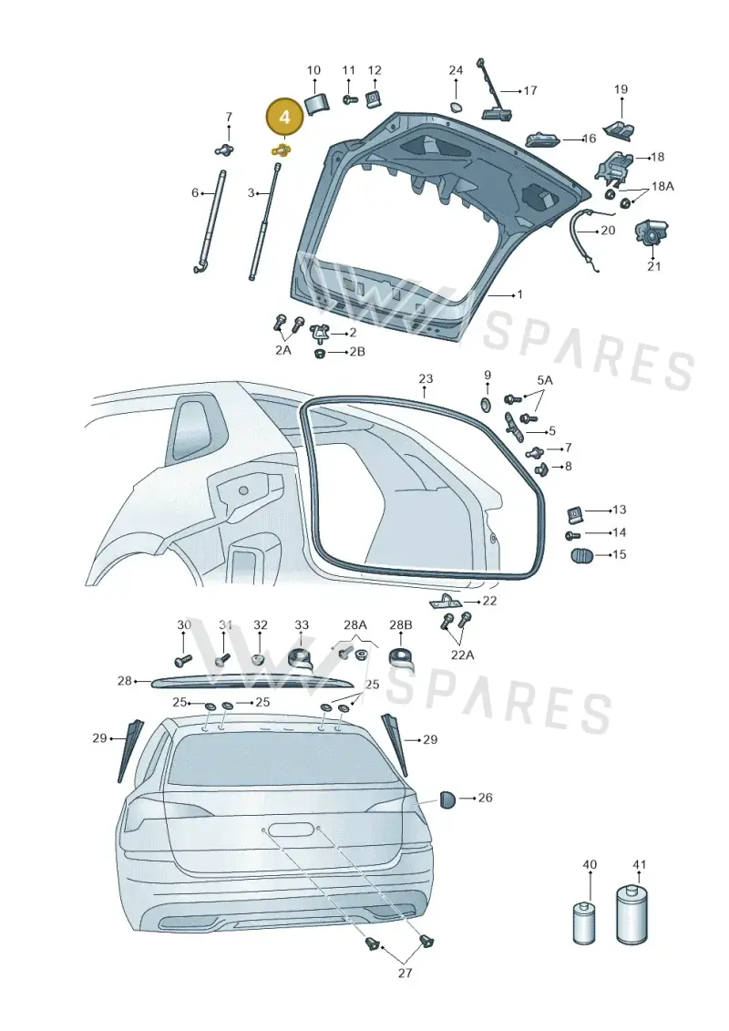 5E5827439 — Skoda Kamiq (2019-) diagram 584827010, position 4