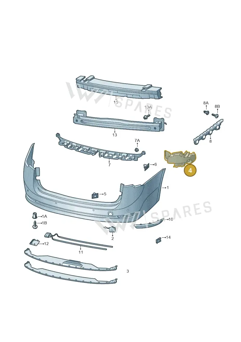 5E6807377 — Skoda Octavia (2019-2022) diagram 585807050, position 4