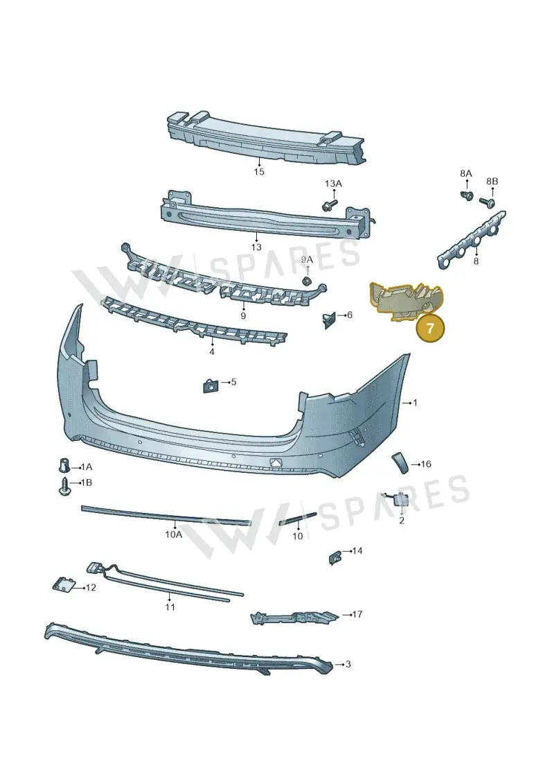 5E6807378 — Skoda Octavia (2019-2022) diagram 585807070, position 7