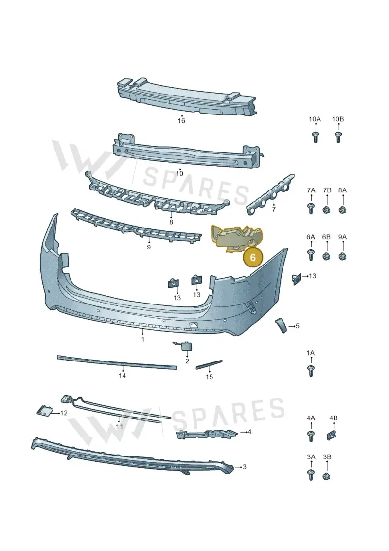 5E6807378 — Skoda Octavia (2019-2022) diagram 585807090, position 6