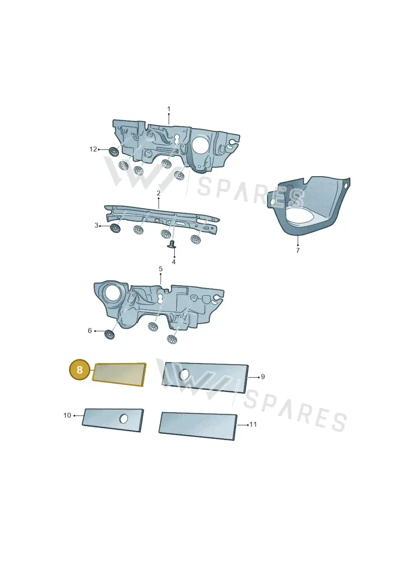 5G0805696F — Skoda Kodiaq (2024-) diagram 804000040, position 8