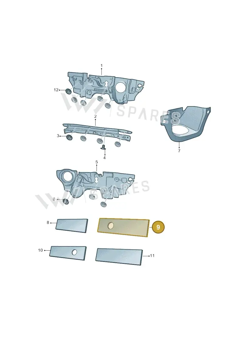5G0805696G — Skoda Kodiaq (2024-) diagram 804000040, position 9