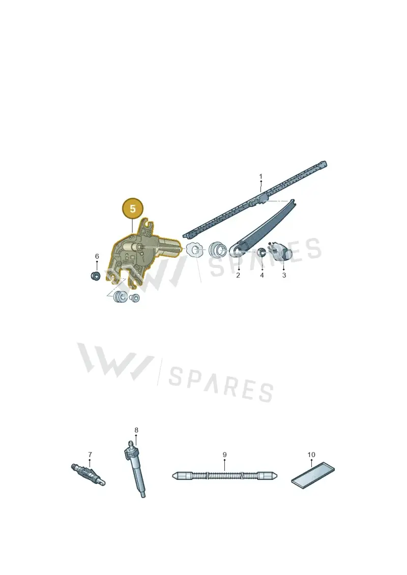 5G0955711C — Skoda Fabia (2021-) diagram 584955030, position 5