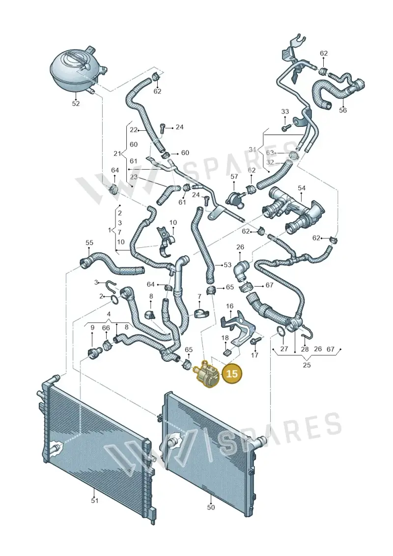 5G0965567 — Skoda Kodiaq (2024-) diagram 884121790, position 15