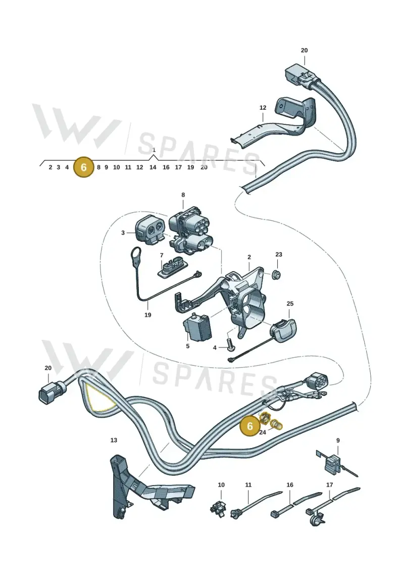 5G0971260 — Skoda Kodiaq (2024-) diagram 57x970150, position 6