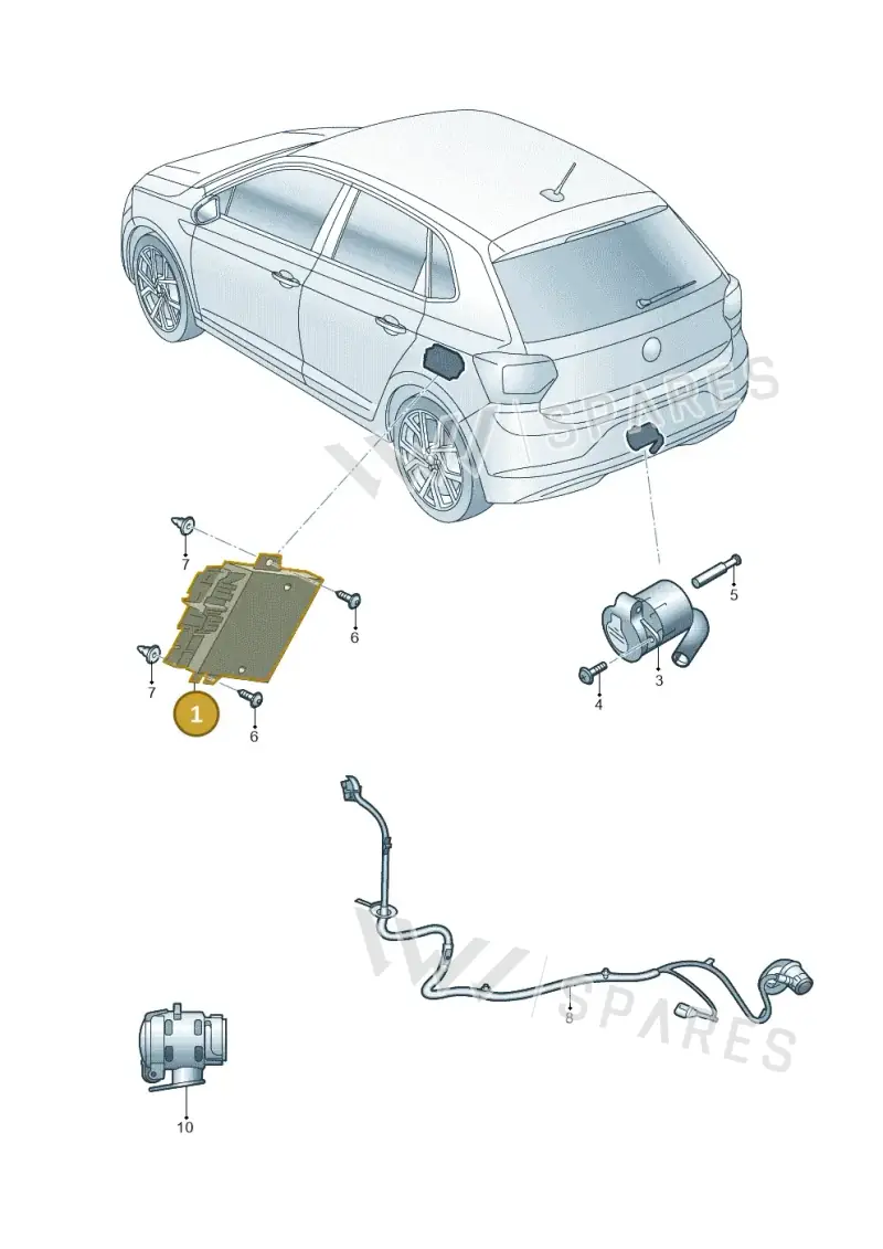 5H2907383C — Skoda Enyaq (2020-) diagram 50a945055, position 1