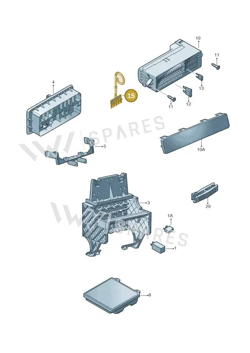 5J0937524A — Skoda Rapid (2012-2022) diagram 481937000, position 15