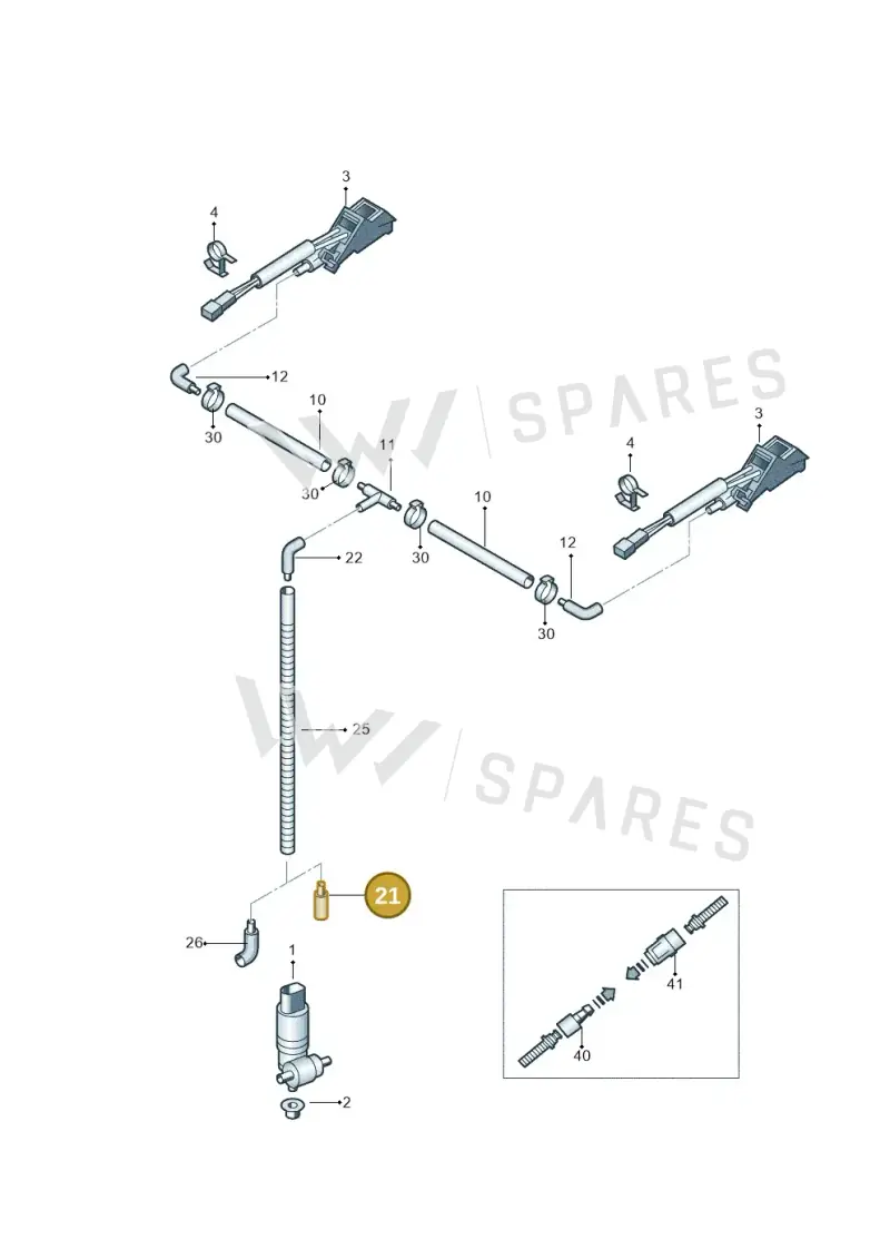 5J0955659 — Skoda Rapid (2012-2022) diagram 663955100, position 21