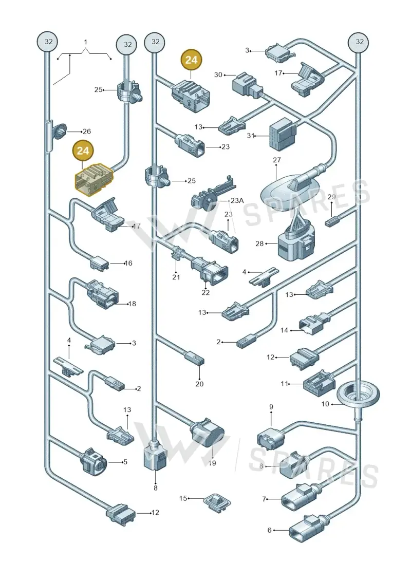 5J7972734 — Volkswagen New beetle (2011-2016) diagram 715971840, position 24