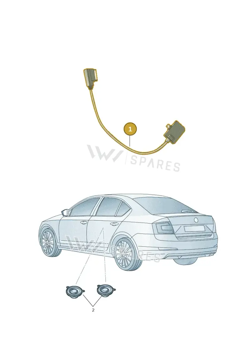 5JA051446H — Skoda Karoq (2017-2022) diagram 697051100, position 1