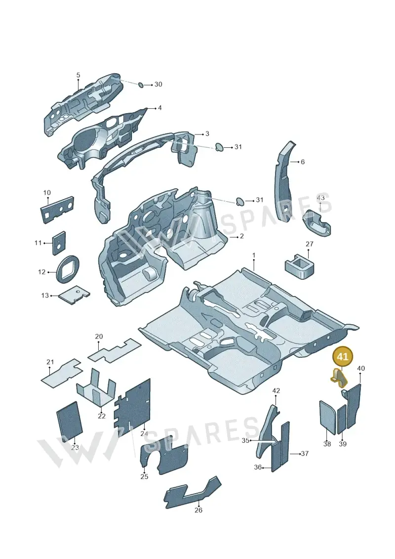 5JA863837B — SEAT Toledo (2015-2019) diagram 740863200, position 41