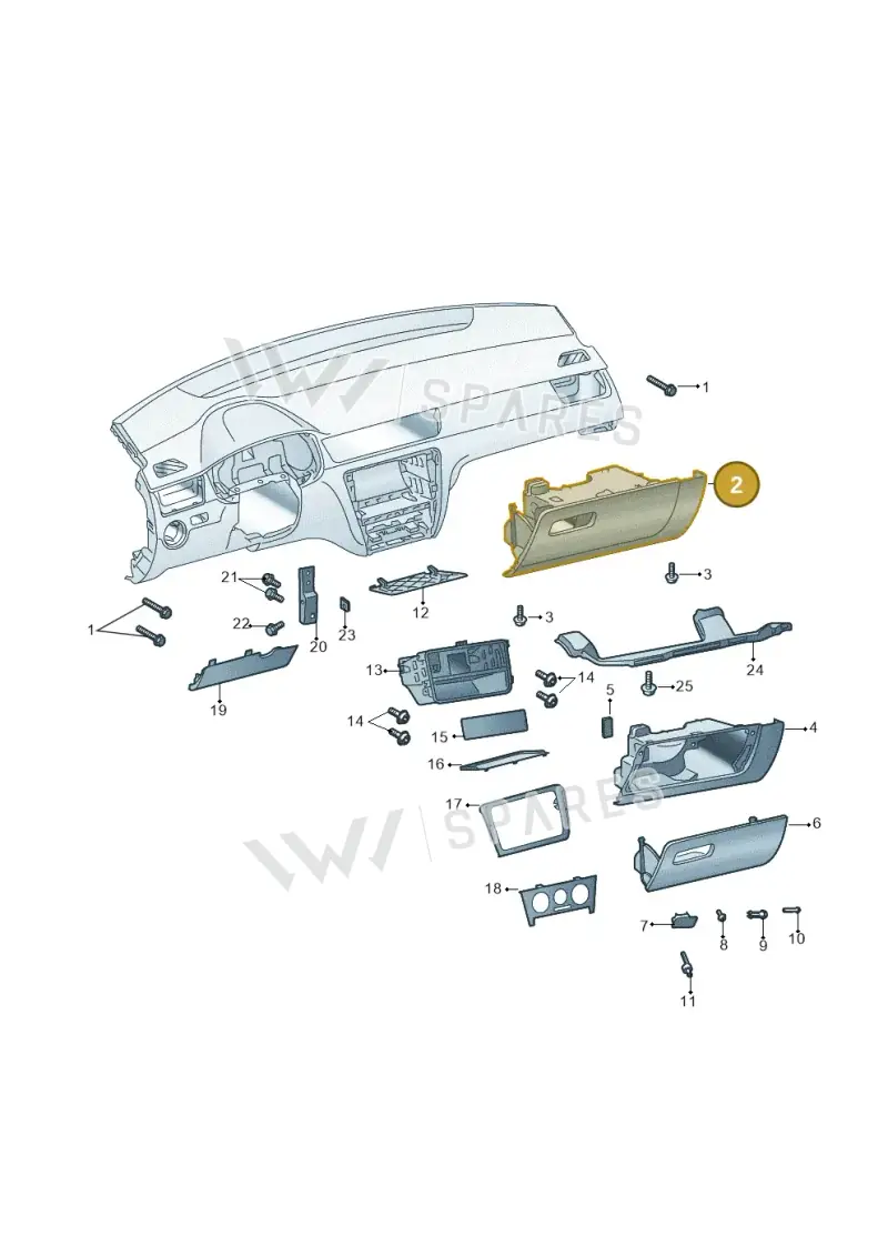5JC857097G9B9 — Skoda Rapid (2012-2022) diagram 740857200, position 2
