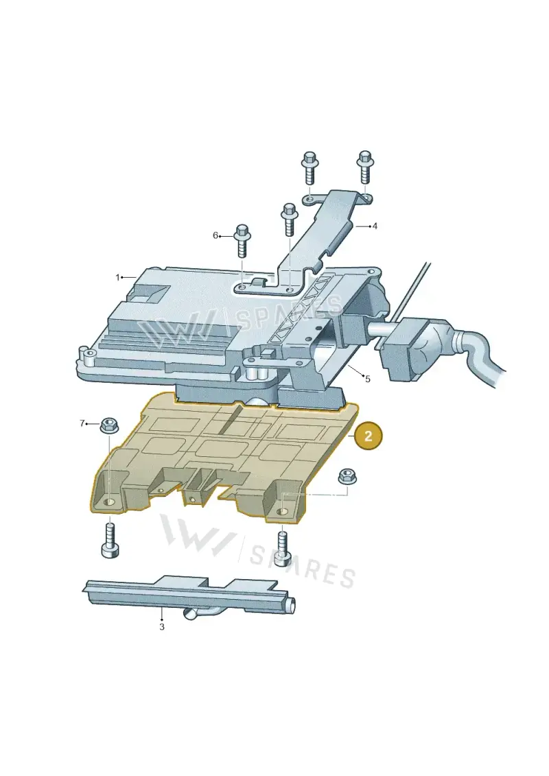 5K0906507 — Skoda Yeti (2013-2017) diagram 632906200, position 2