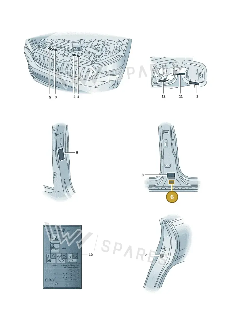5L0010009D — Skoda Kodiaq (2024-2024) diagram 57h010010, position 6