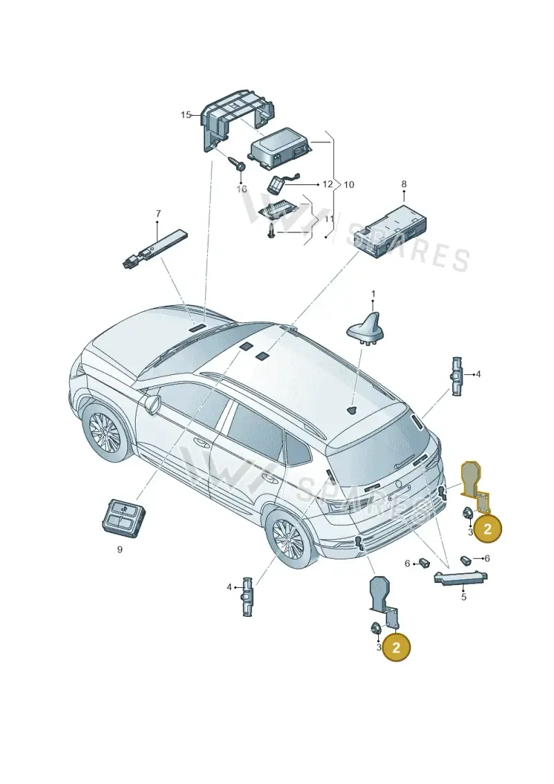 5LA035497A — Skoda Kodiaq (2024-2024) diagram 804000140, position 2