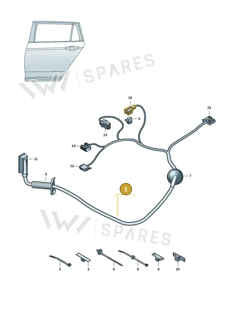 5LA971694L — Skoda Enyaq (2020-2021) diagram 10a972030, position 1