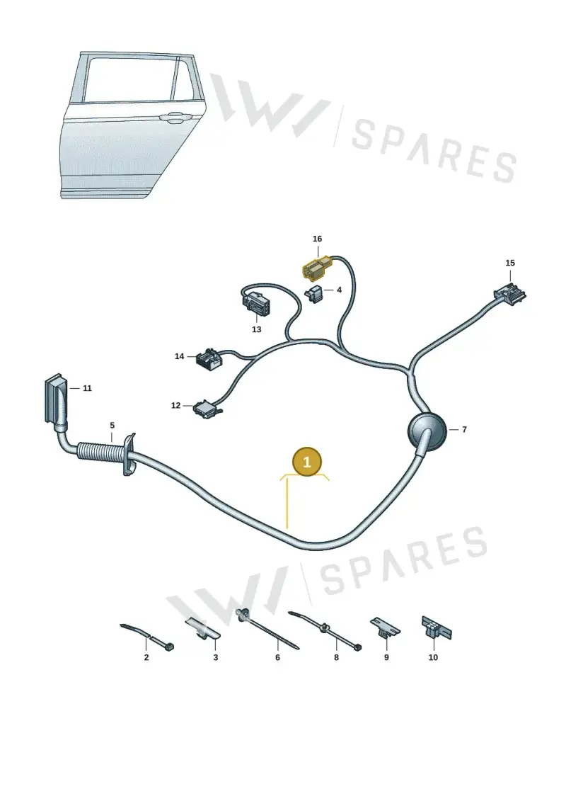 5LA971694P — Skoda Enyaq (2020-2021) diagram 10a972030, position 1