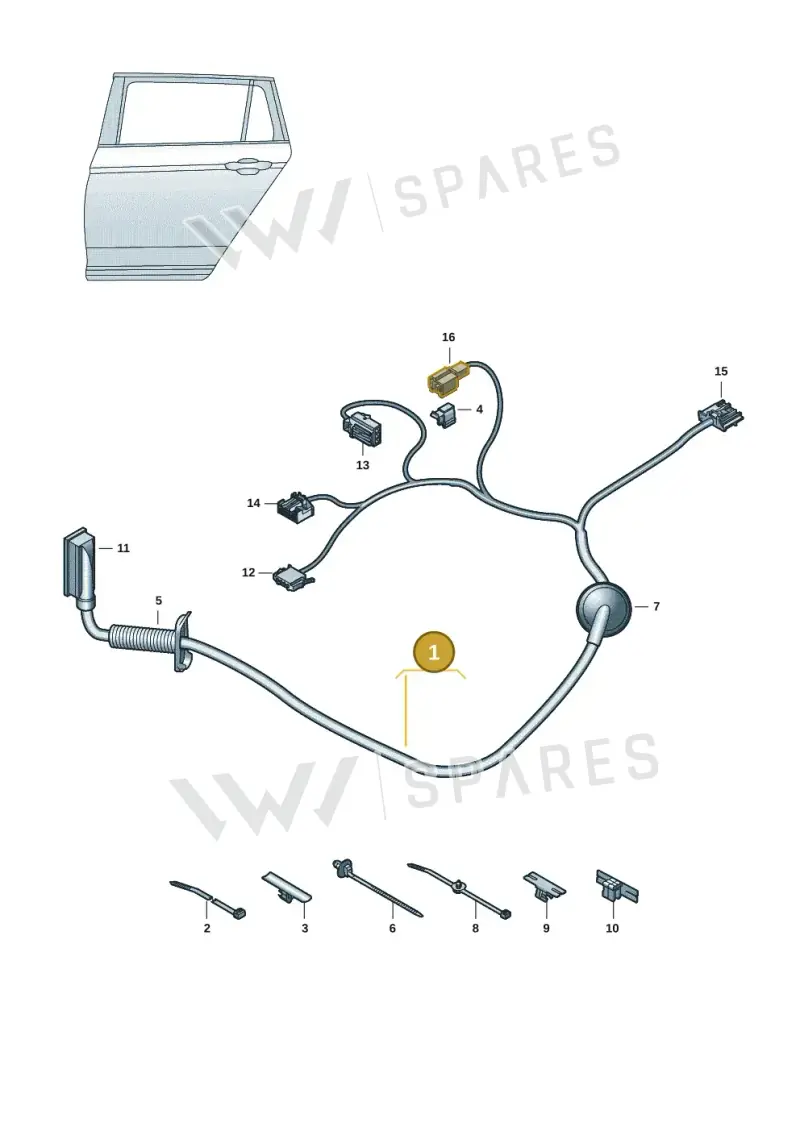 5LA971694 — Skoda Enyaq (2020-) diagram 10a972037, position 1