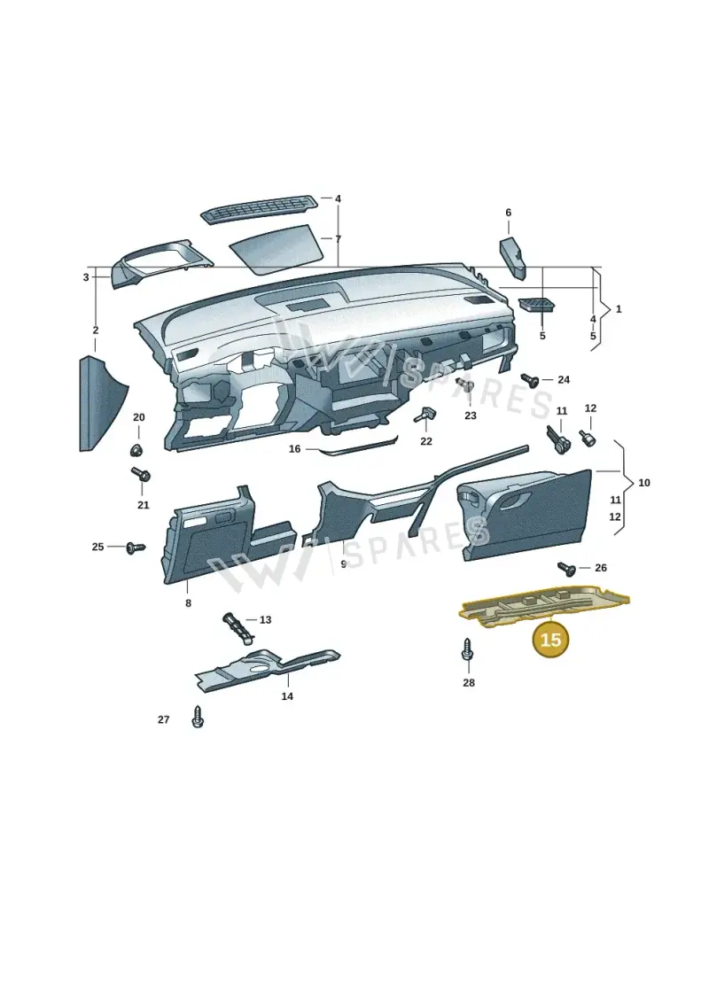 5LC863082F — Skoda Enyaq (2020-2021) diagram 50a857010, position 15