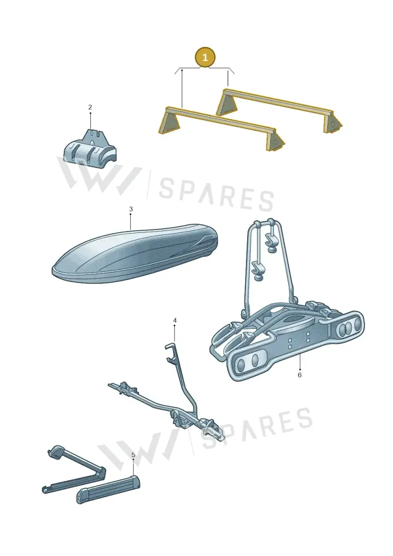 5LE071126 — Skoda Enyaq (2020-) diagram 805071040, position 1