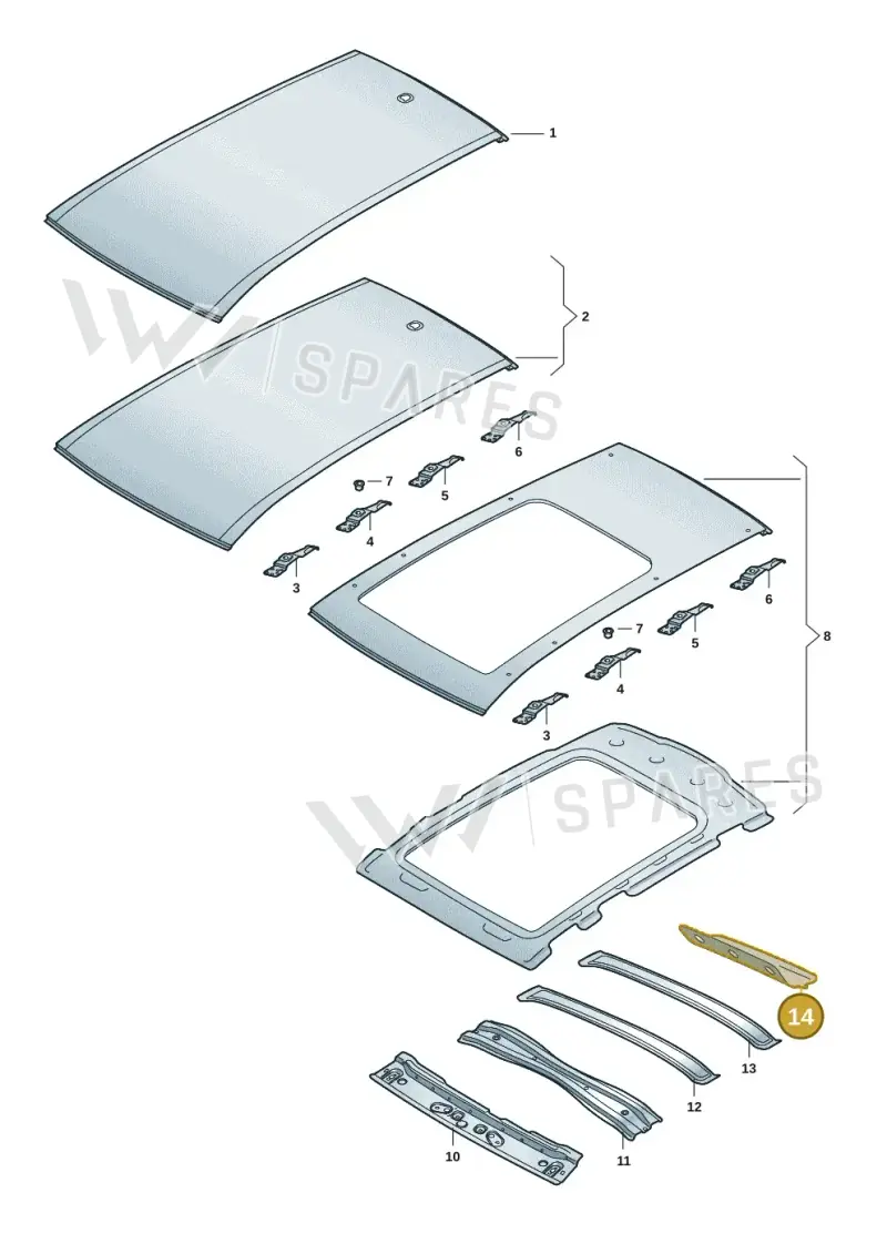 5LE817983A — Skoda Enyaq (2020-2021) diagram 50a817000, position 14