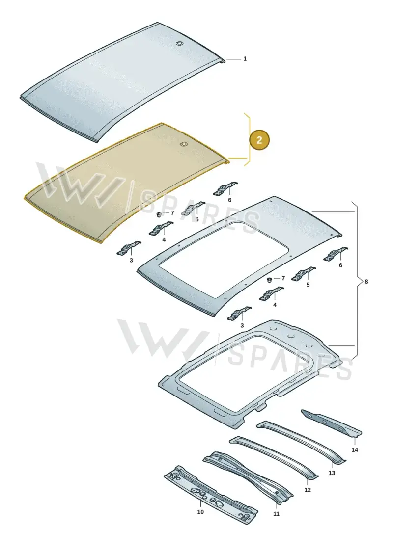 5LG817101 — Skoda Enyaq (2020-2021) diagram 50a817000, position 2