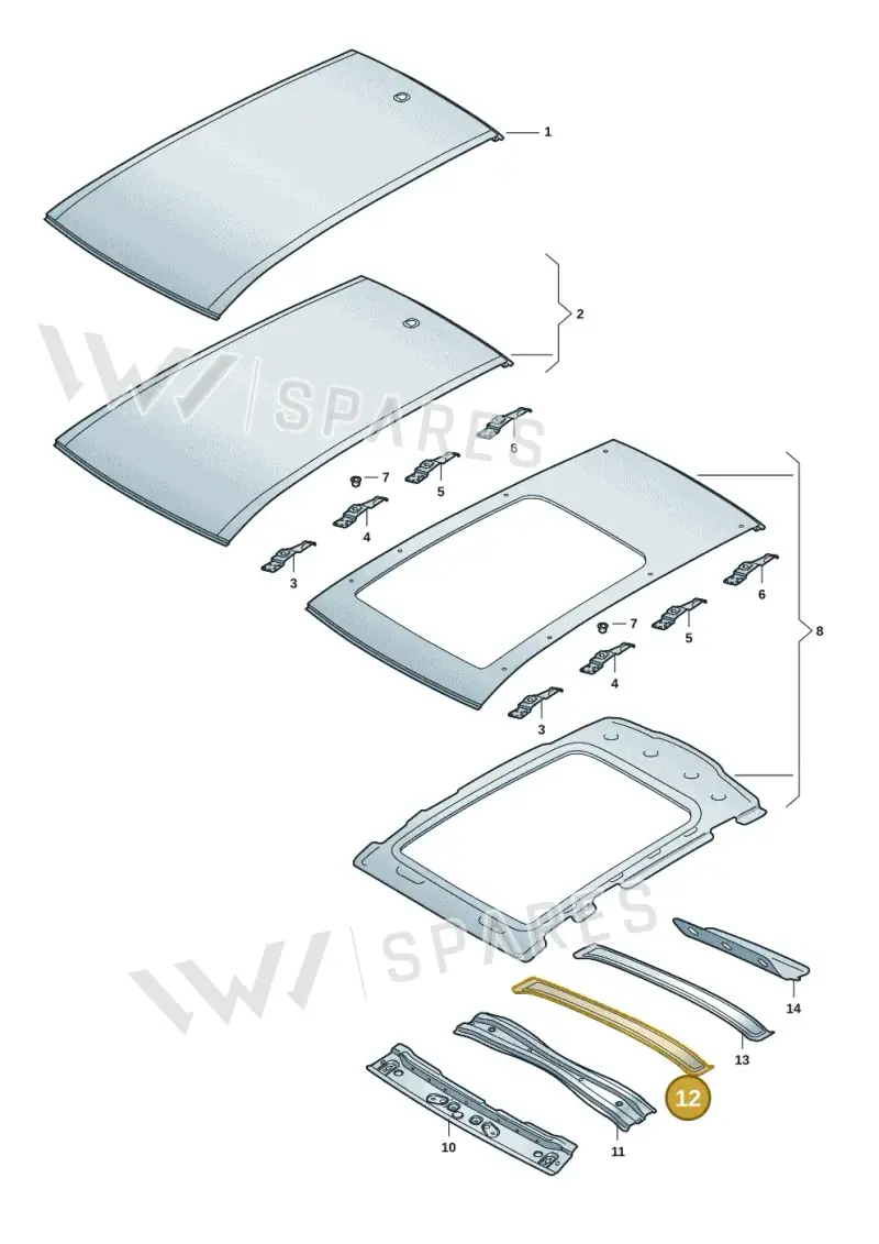 5LG817159 — Skoda Enyaq (2020-2021) diagram 50a817000, position 12