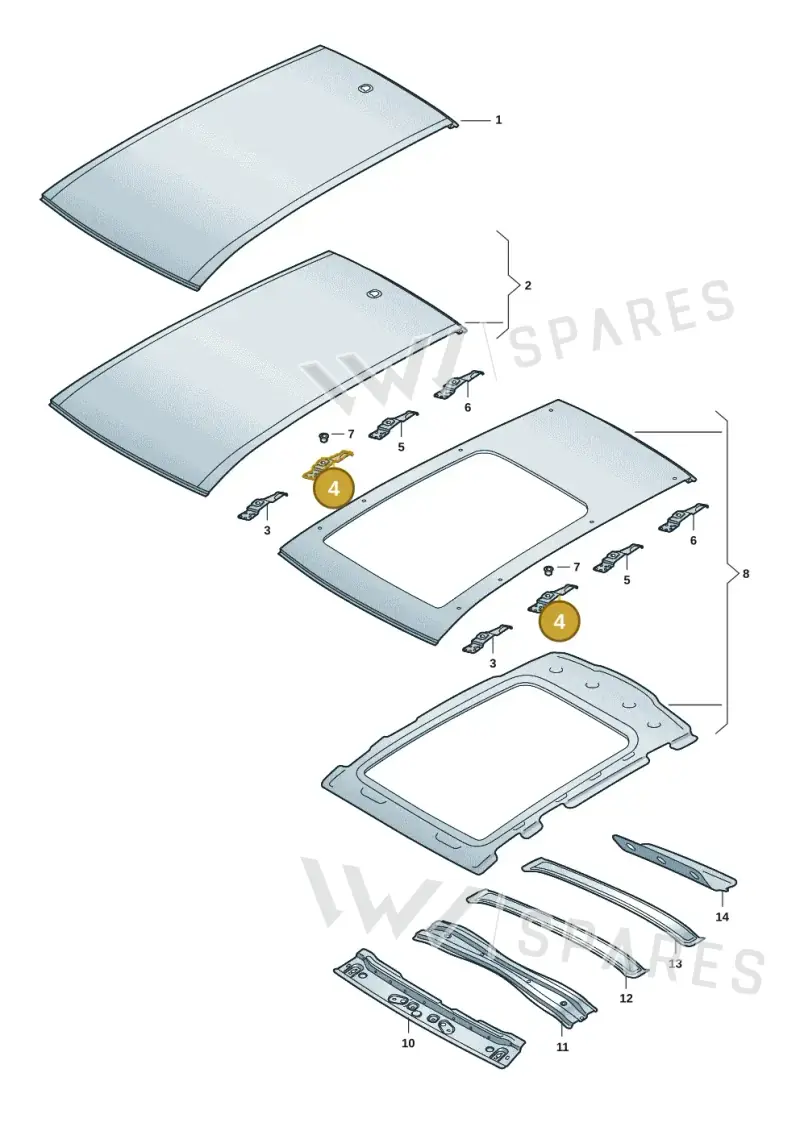 5LG817369 — Skoda Enyaq (2020-) diagram 50a817000, position 4