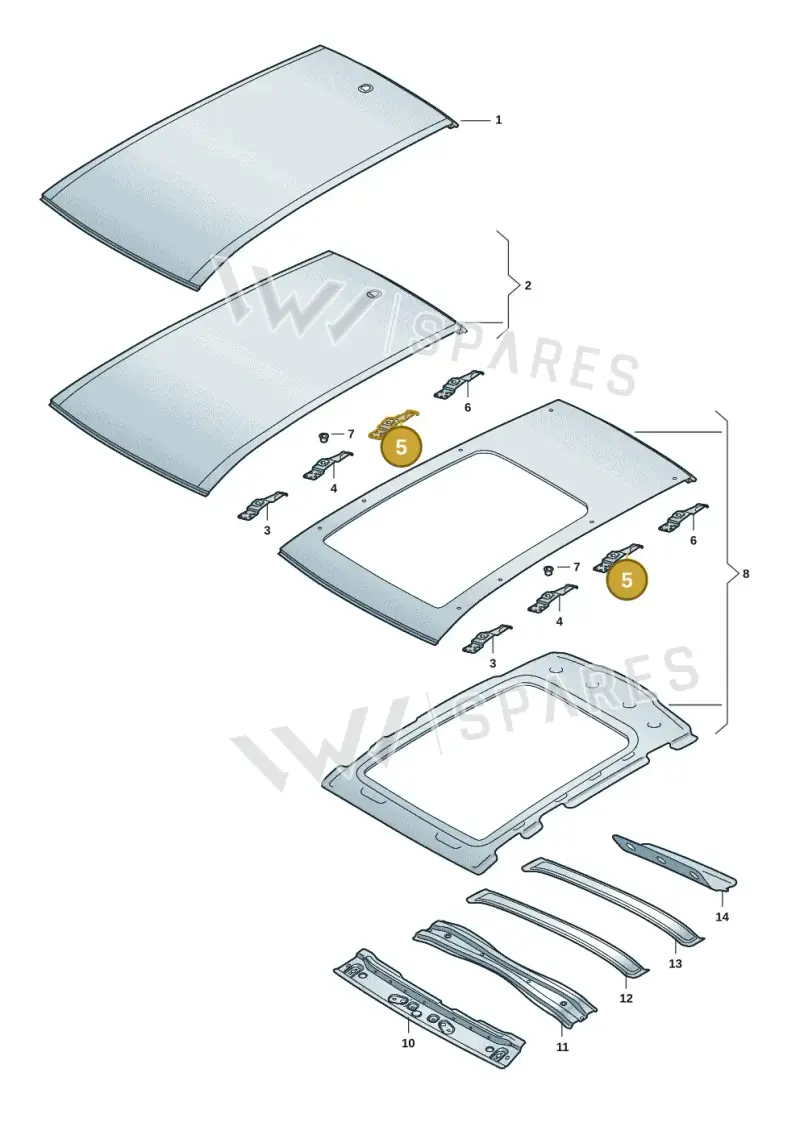 5LG817772 — Skoda Enyaq (2020-2021) diagram 50a817000, position 5