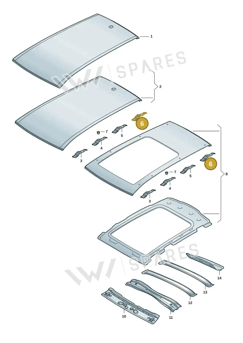 5LG817906 — Skoda Enyaq (2020-) diagram 50a817000, position 6