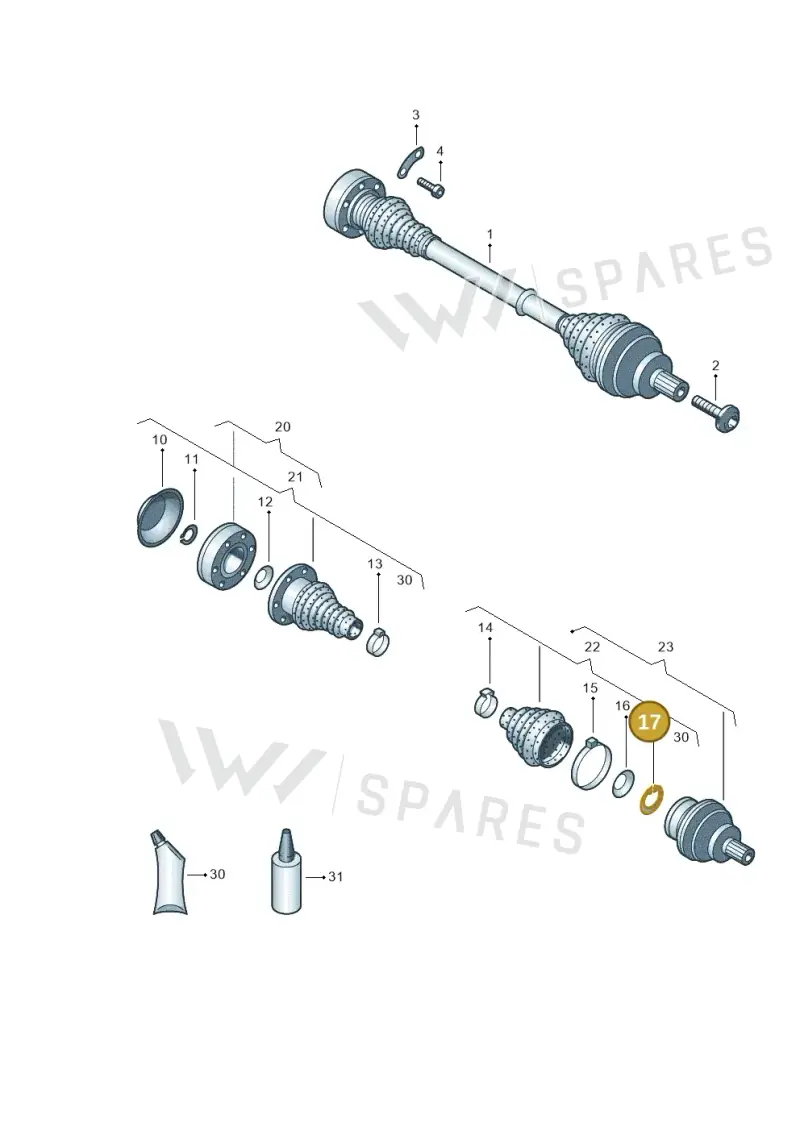 5N0407297 — Skoda Kodiaq (2018-2022) diagram 746501100, position 17