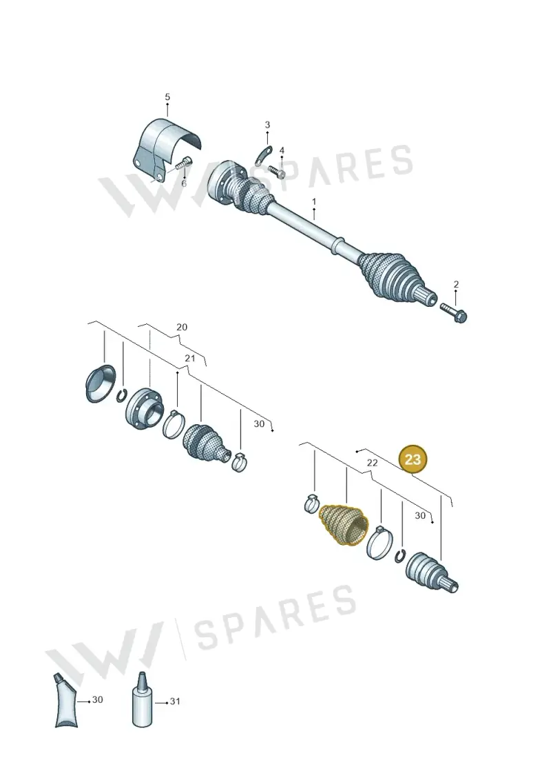5N0498099D — Skoda Kodiaq (2018-2022) diagram 884407200, position 23