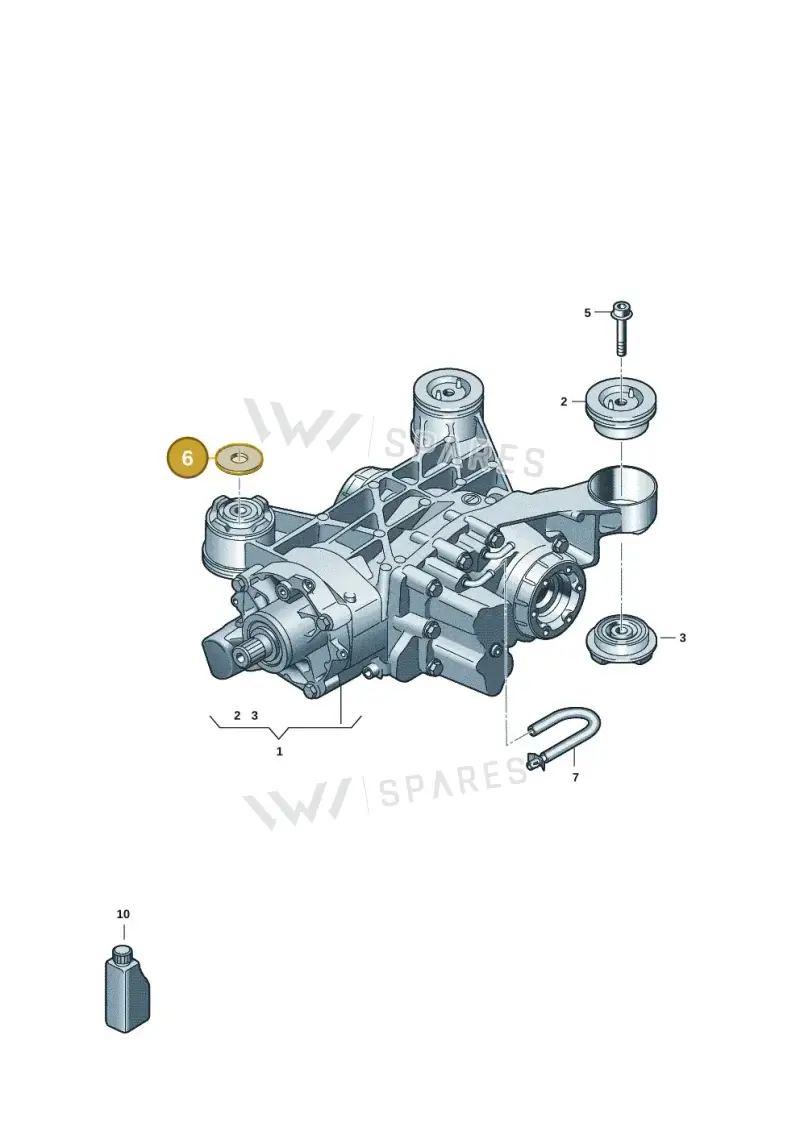 5N0505233A — Skoda Kodiaq (2024-) diagram 3j0525000, position 6