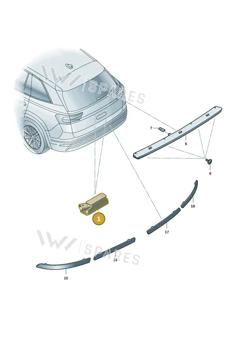 5NA943021 — Skoda Kodiaq (2024-) diagram 57h943000, position 1