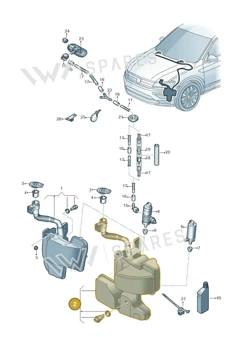 5NA955453B — Skoda Kodiaq (2018-2022) diagram 884955100, position 2