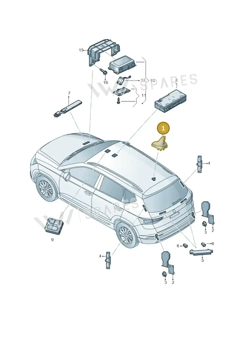 5Q0035507Q5FQ — Skoda Kodiaq (2018-2022) diagram 804000140, position 1