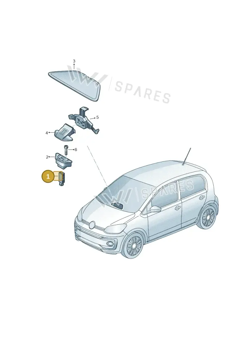 5Q0035726N — Skoda Citigo (2019-2021) diagram 892035780, position 1