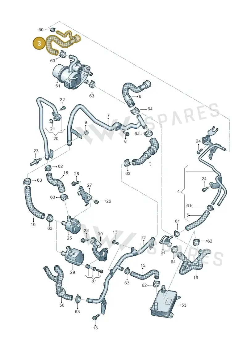 5Q0122157DA — Skoda Kodiaq (2024-) diagram 828121000, position 3