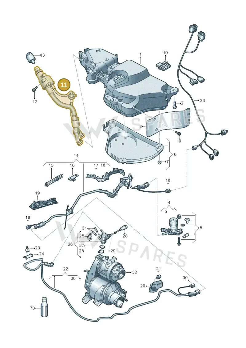 5Q0131965K — Skoda Karoq (2017-2022) diagram 834201100, position 11