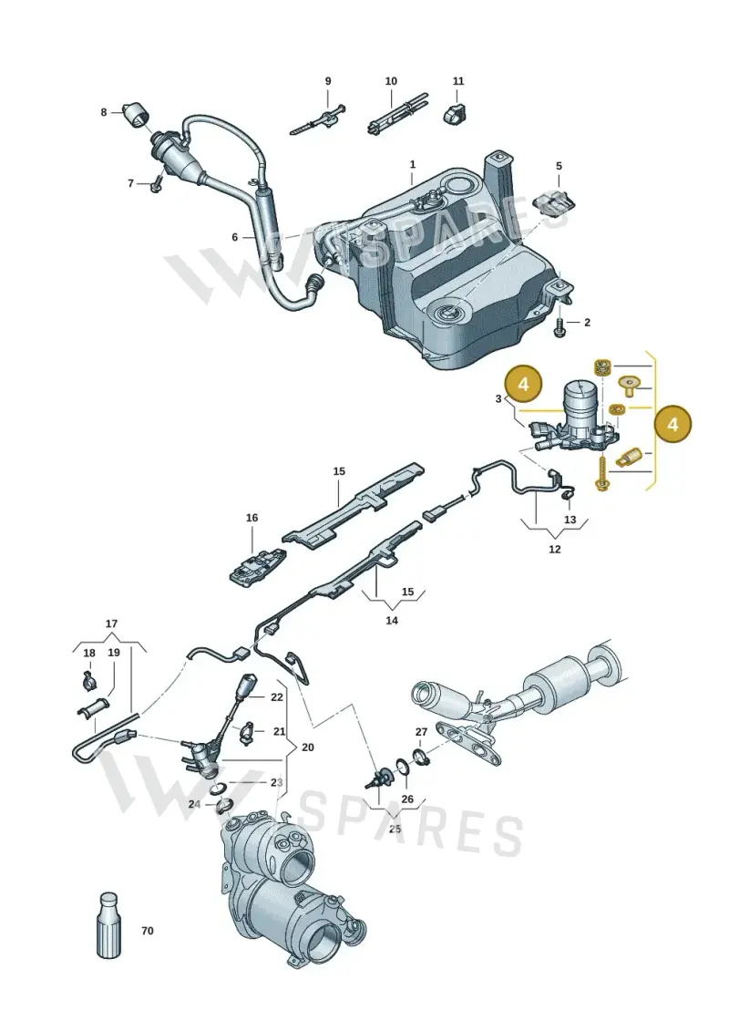 5Q0198975 — Skoda Superb Combi (2023-) diagram 793253058, position 4