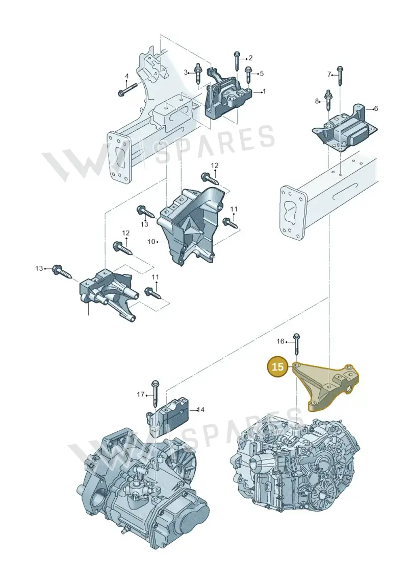 5Q0199117A — Skoda Kamiq (2019-) diagram 837199500, position 15